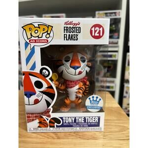 VAULTED EXCLUSIVE Classic Tony Tiger Funko Pop #121 Frosted Flakes Cereal Ad